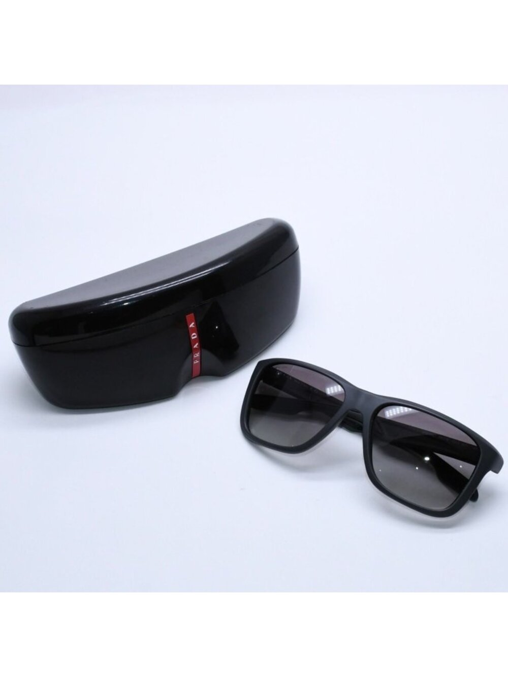Prada Sport Sunglasses 16 Gray Red Eyewear